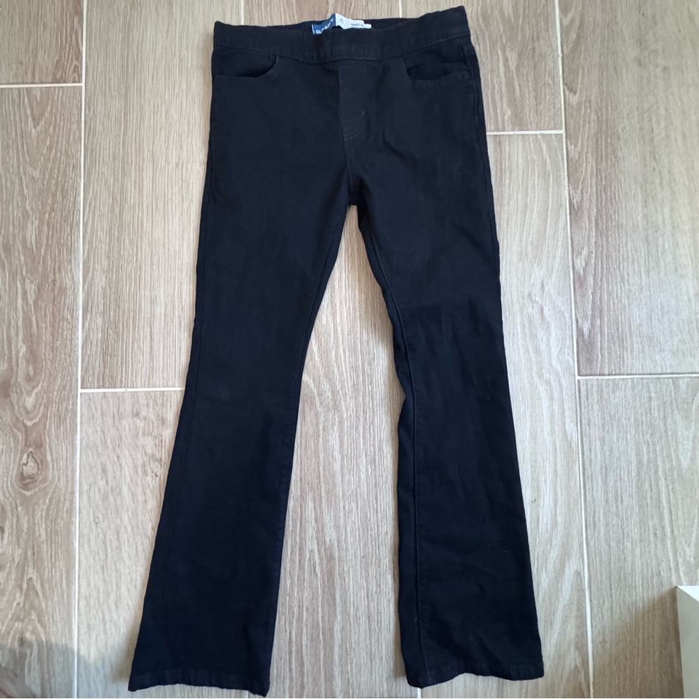 Old Navy Black Boot-Cut Pants
